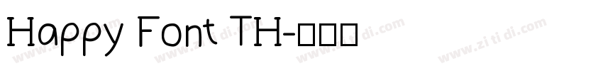 Happy Font TH字体转换